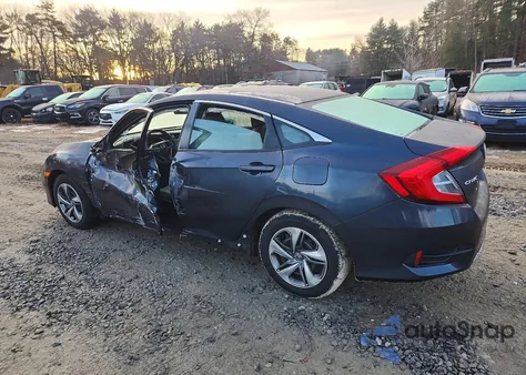 2019 Honda Civic Lx z USA, uszkodzony, nr VIN 2HGFC2F6XKH525530